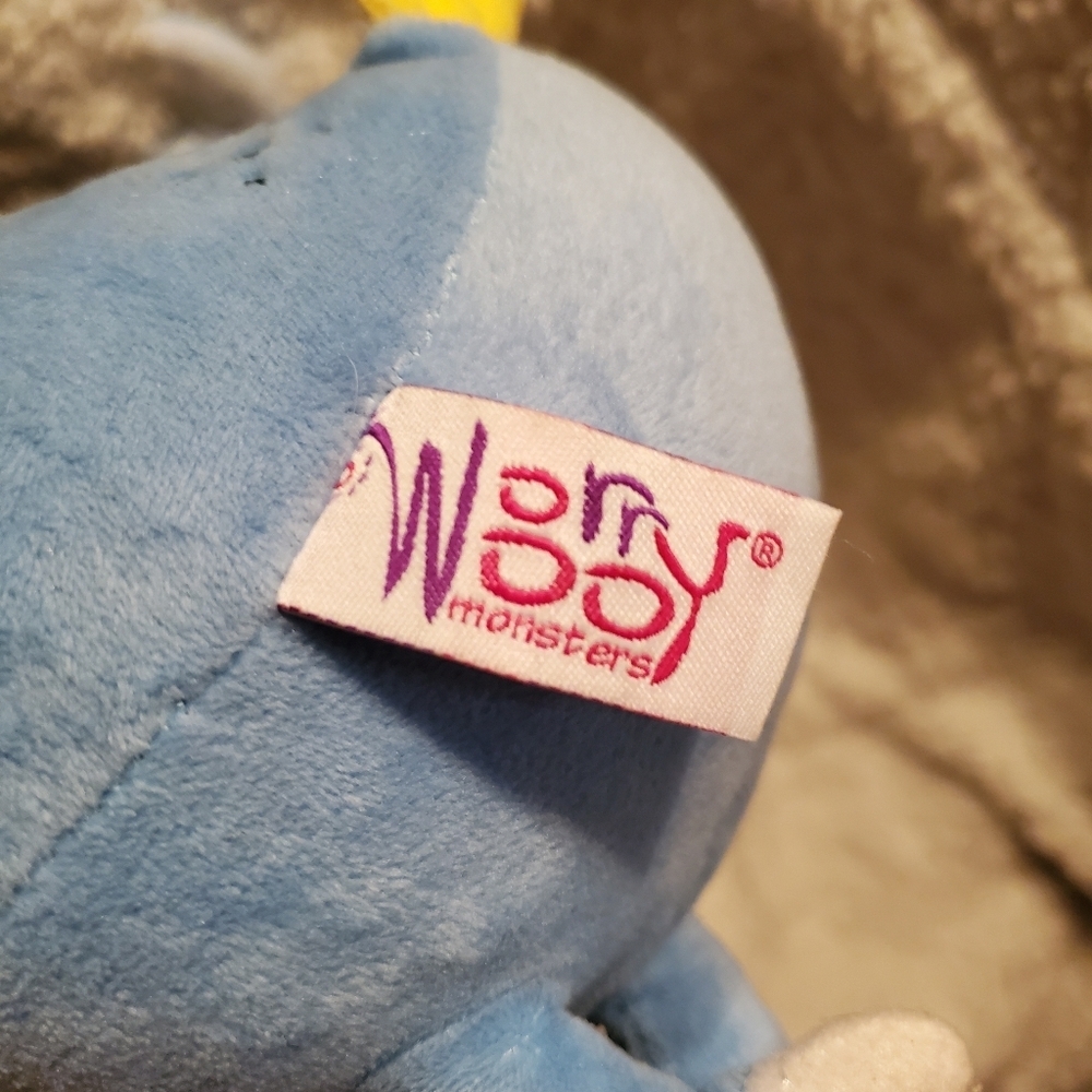 Worry Woo Monsters Wince The Monster of Worry Plush Stuffed Animal 12" - Picture 8 of 9